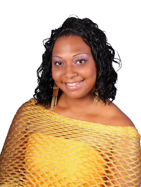 Ms. Culture Queen Pageant contestant number three, Ms. Development Bank of St. Kitts-Nevis Techyna David